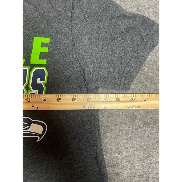 Seattle‎ Seahawks NFL Team Apparel Youth XL 14/16 Tshirt Football - Picture 8 of 9